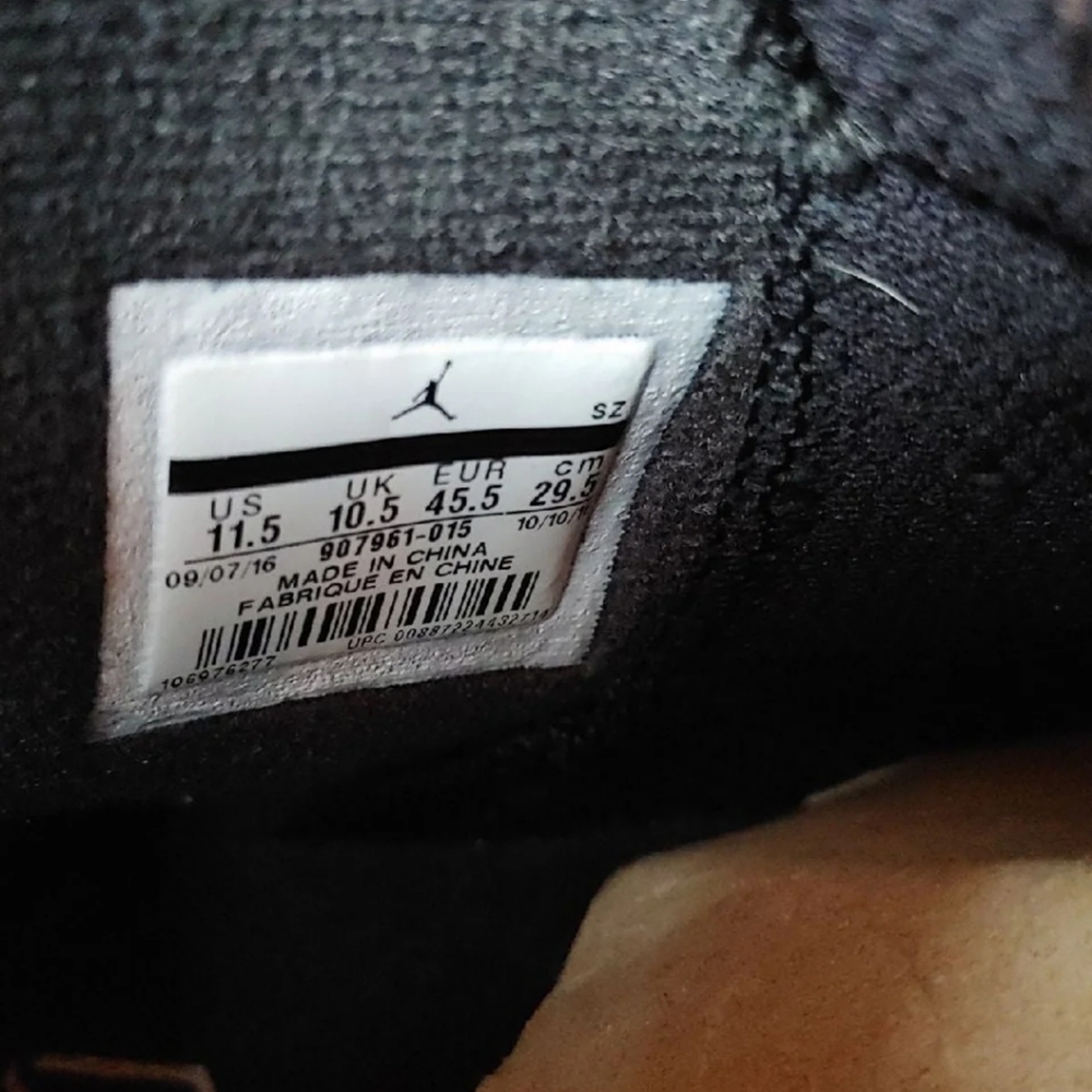 Jordan 6 Retro All Star 2017 "Chameleon" size 11.5 - Picture 7 of 10